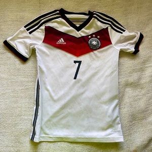 SCHWEINSTEIGER #7 GERMANY Authentic Jersey , Kids size M
